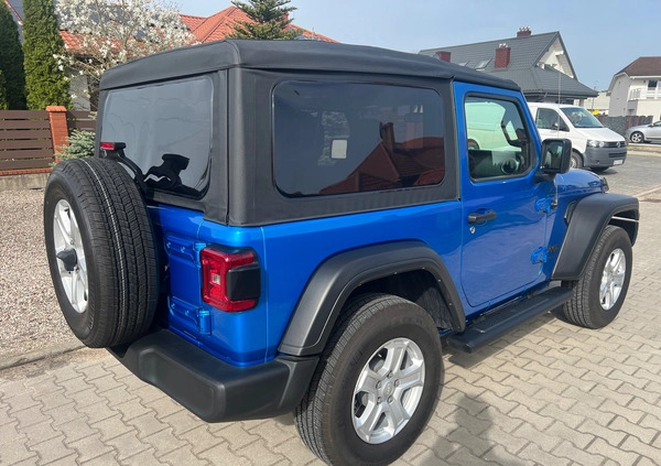 Jeep Wrangler cena 166000 przebieg: 23468, rok produkcji 2022 z Lidzbark małe 92